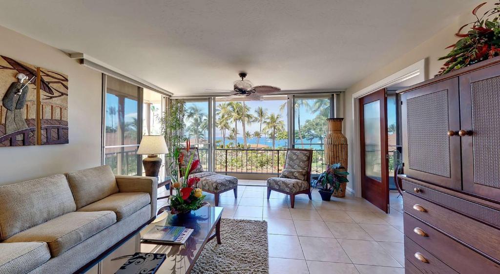 Posezení v ubytování Aston Maui Kaanapali Villas