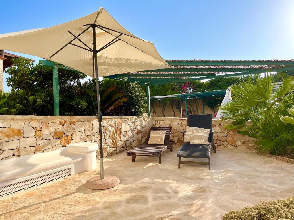A patio or other outdoor area at Porta D'Oriente Suite
