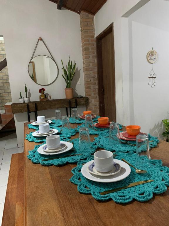 Příslušenství pro přípravu čaje a kávy v ubytování Suites Casa De Ban