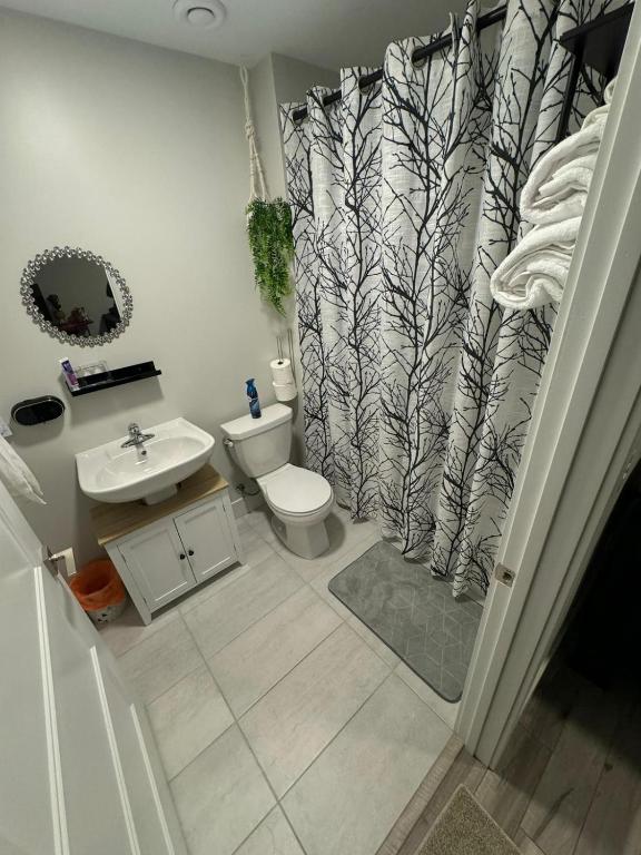 Koupelna v ubytování Choicest Cozy Stay