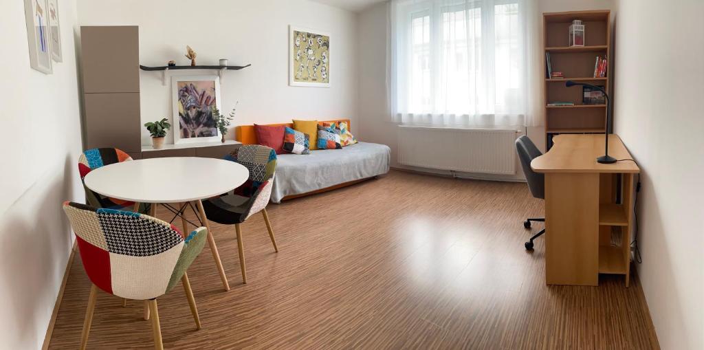 Posezení v ubytování Cosy Vienna home