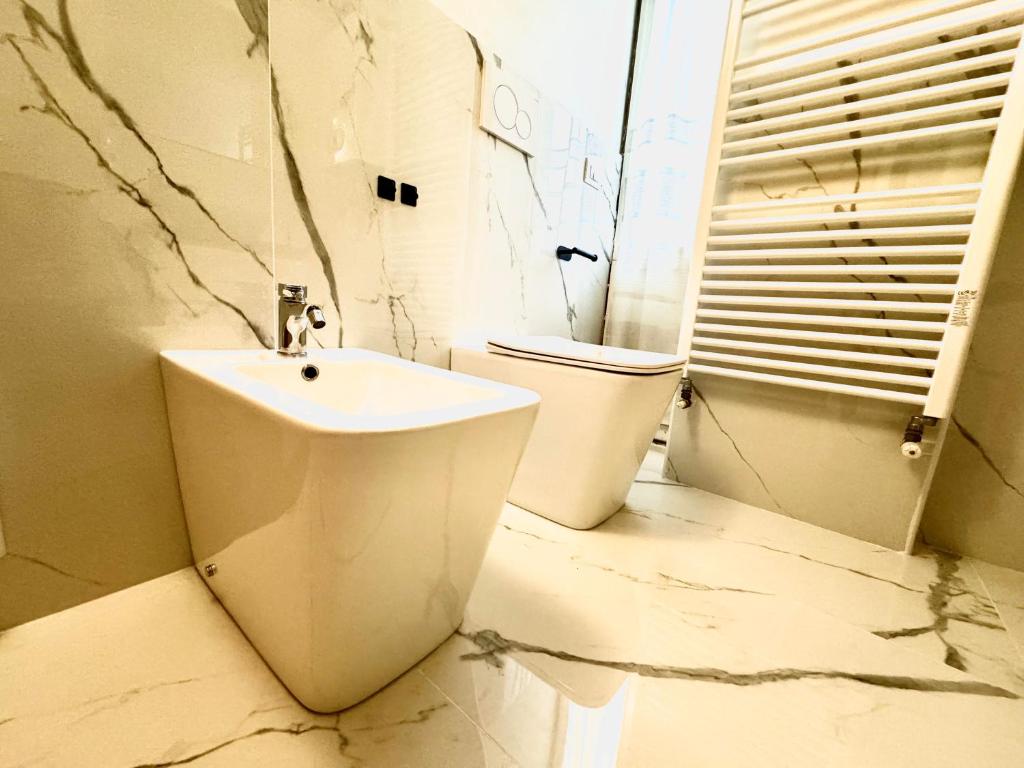 Koupelna v ubytování BAGNO PRIVATO - stanza doppia