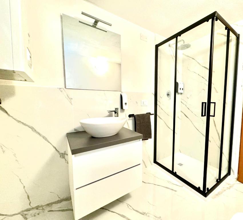 Koupelna v ubytování BAGNO PRIVATO - stanza doppia