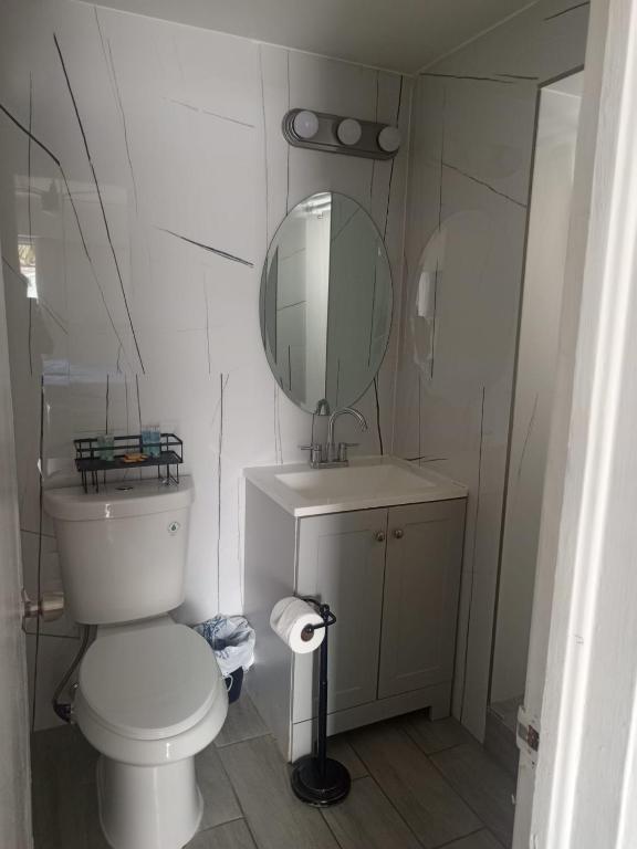 Koupelna v ubytování Pousada suites