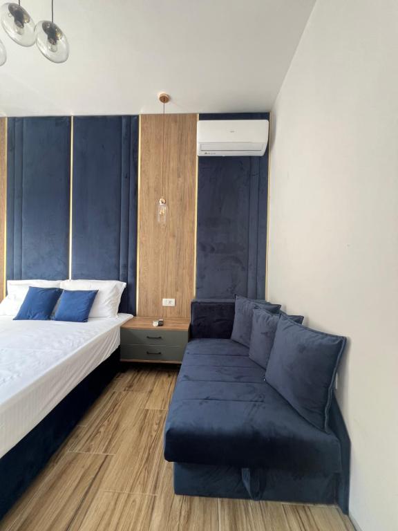 Postel nebo postele na pokoji v ubytování Begu Motel