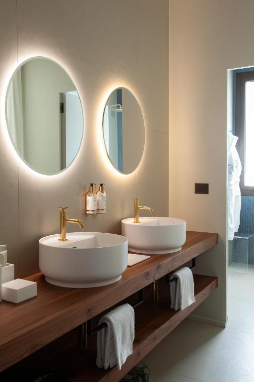 Koupelna v ubytování Palazzo Giusti Lecce - Exclusive Boutique hotel