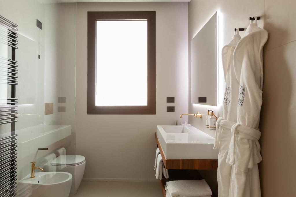 Koupelna v ubytování Palazzo Giusti Lecce - Exclusive Boutique hotel