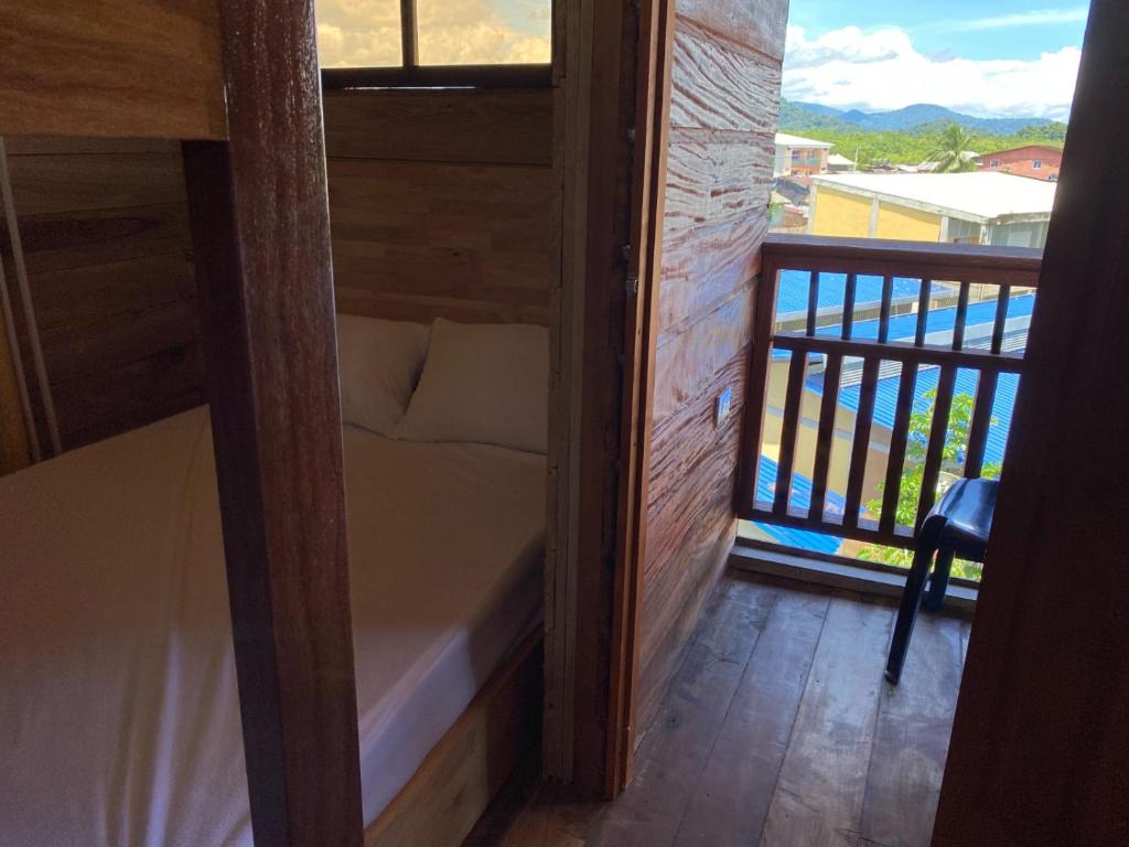 Balkón nebo terasa v ubytování Petra Hotel
