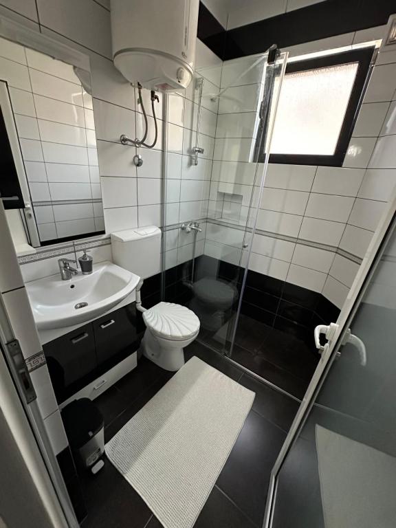 Koupelna v ubytování L&A Luxury Apartments