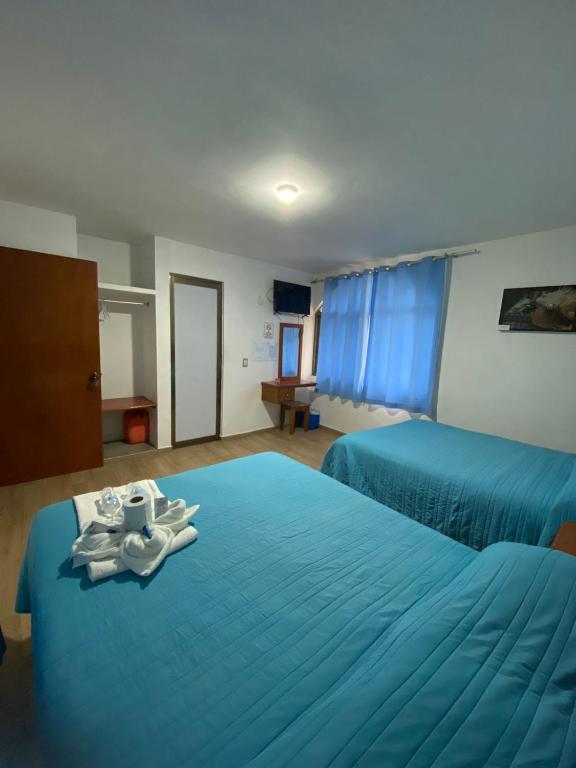 Postel nebo postele na pokoji v ubytování Hotel El Rincon de Don Juan