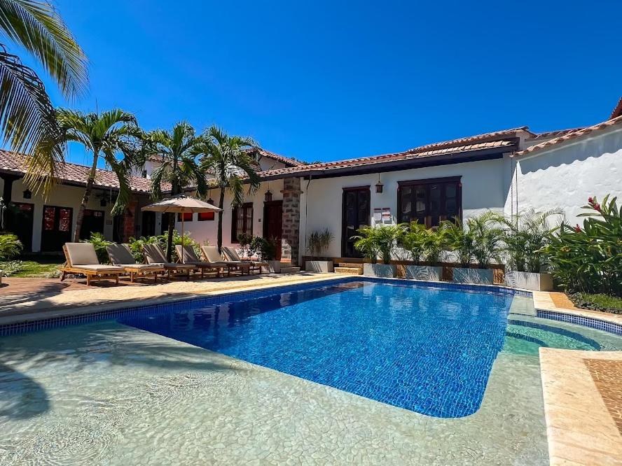 Bazén v ubytování Casa Linaje Hotel Boutique - Cauca Viejo - Mayores de 10 años - nebo v jeho okolí