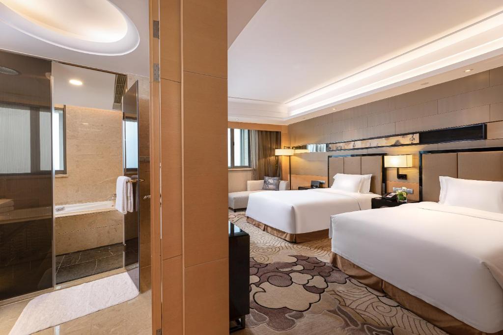 Crowne Plaza Xi'an by IHG - Habitación Gemela Estándar Con Acceso Salón