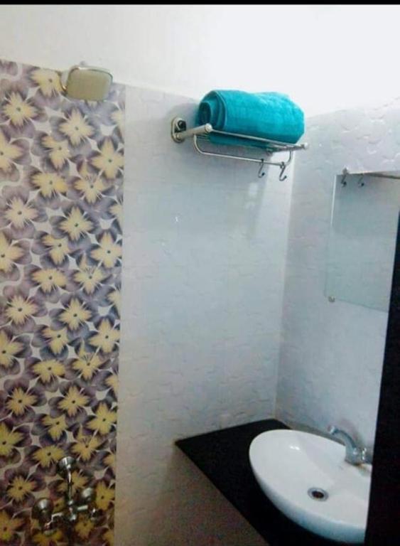 Koupelna v ubytování Hotel Chatako