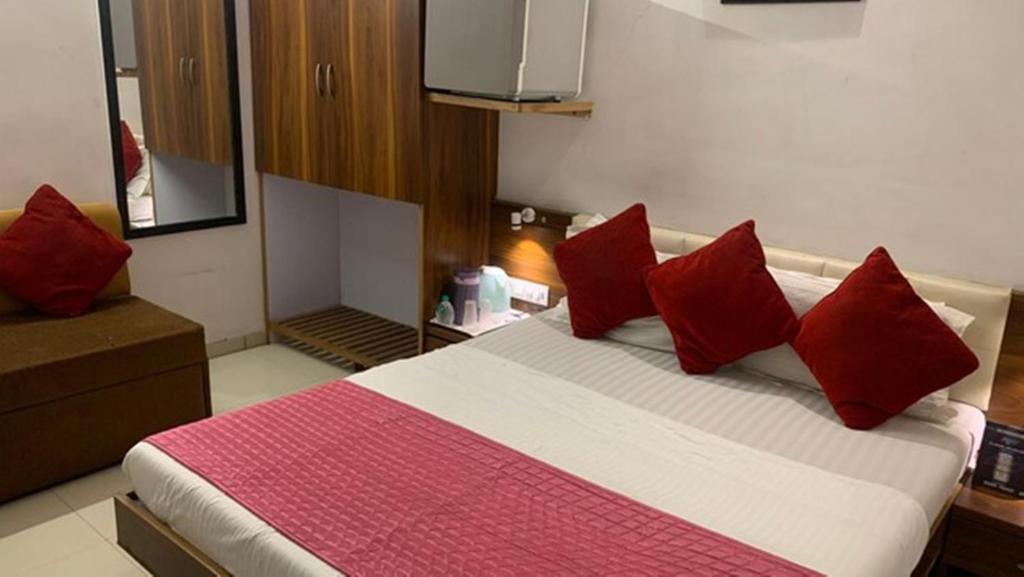 Postel nebo postele na pokoji v ubytování Hotel Chatako