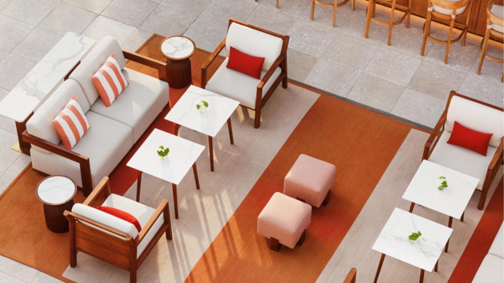 Posezení v ubytování Jumeirah Residences Marsa Al Arab Dubai