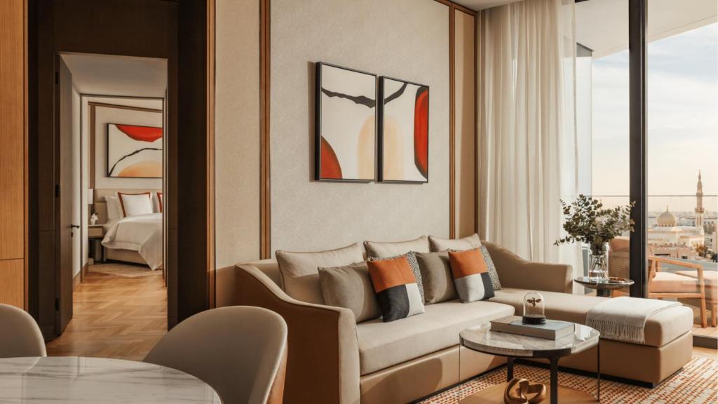 Posezení v ubytování Jumeirah Residences Marsa Al Arab Dubai