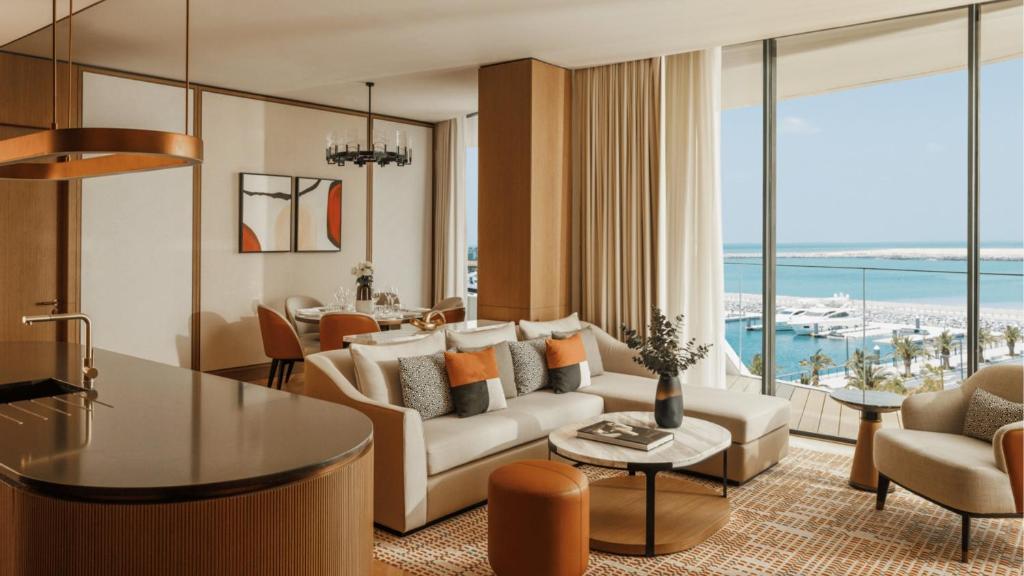 Posezení v ubytování Jumeirah Residences Marsa Al Arab Dubai