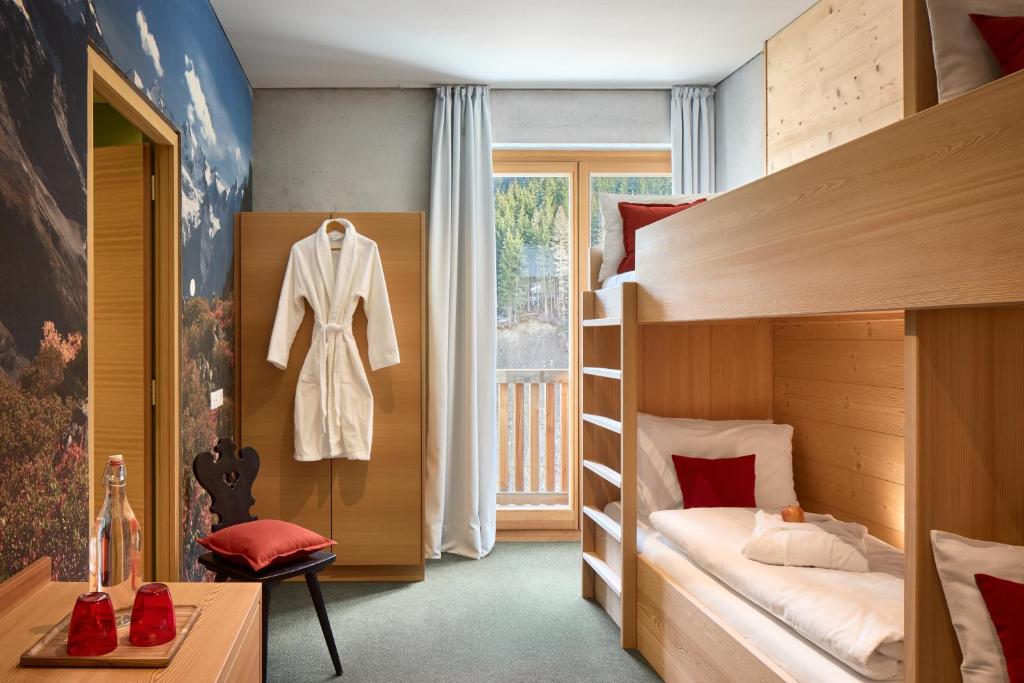 Postel nebo postele na pokoji v ubytování Hotel Ortles B&B