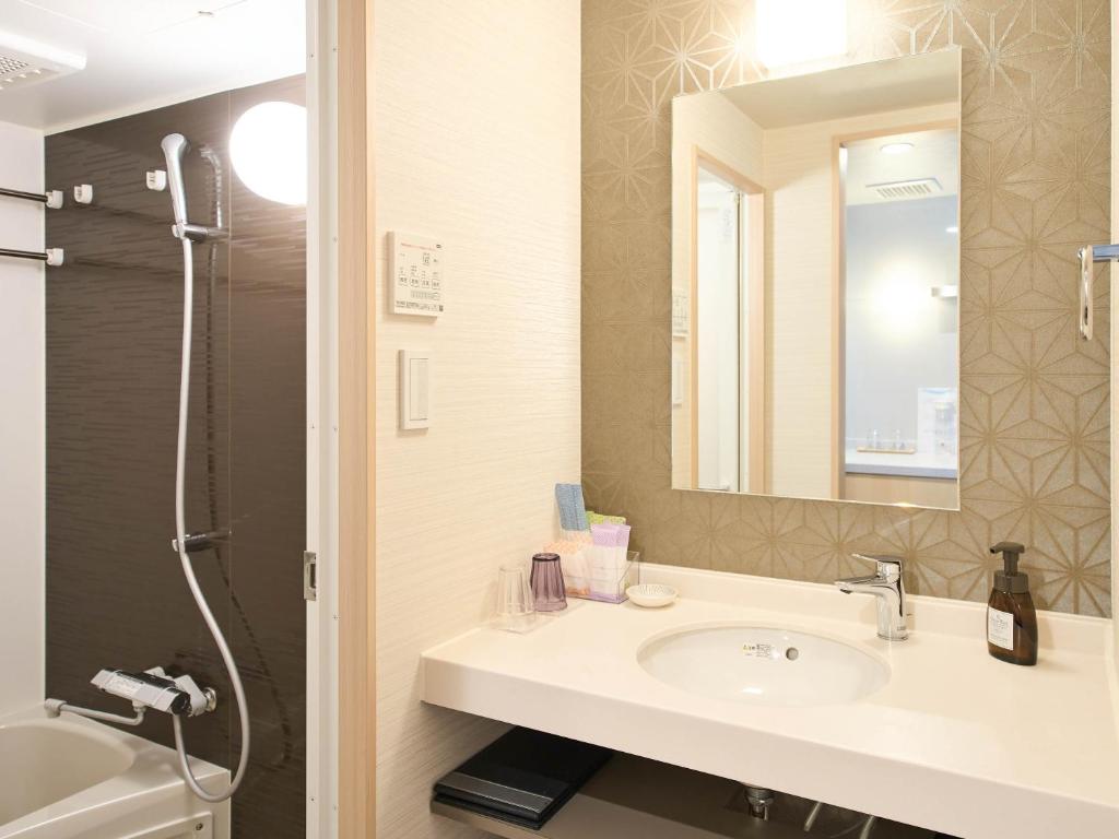 Koupelna v ubytování Hotel GOCO stay Kyoto Shijo Kawaramachi
