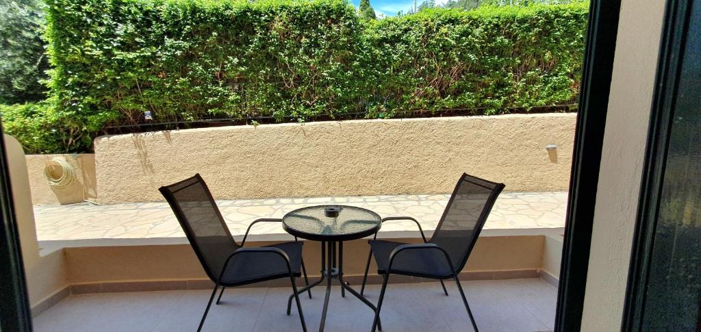 Balkón nebo terasa v ubytování Paleo Inn Hotel