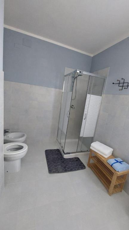 Koupelna v ubytování Casa Mabello