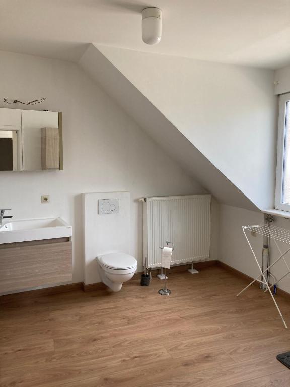 Koupelna v ubytování Bright appartement