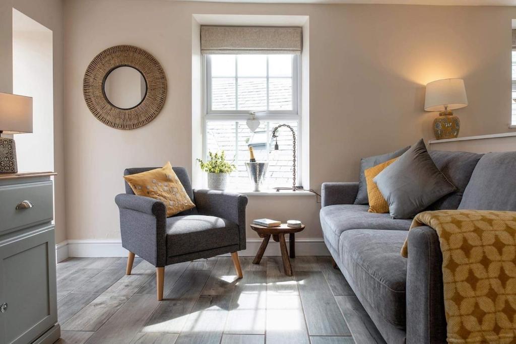 Et opholdsområde på Seagrass Cottage - Aberdovey