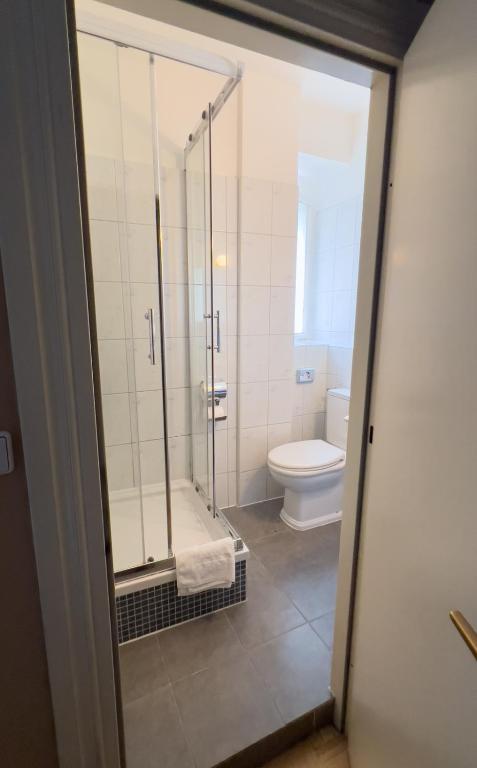 Koupelna v ubytování Hotel-Maison Am Olivaer Platz