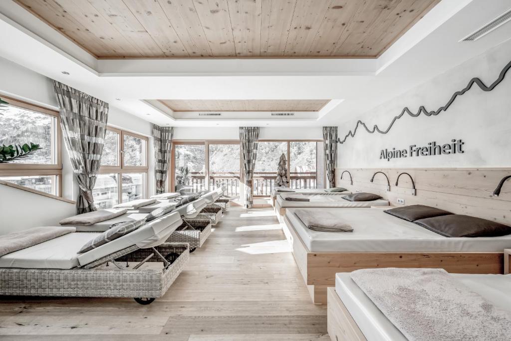 Posezení v ubytování Hotel Jenewein