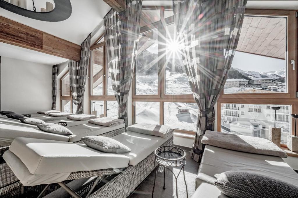 Posezení v ubytování Hotel Jenewein