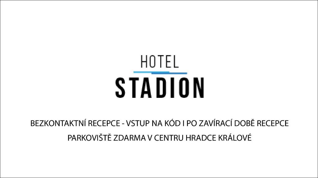 Certifikát, hodnocení, plakát nebo jiný dokument vystavený v ubytování Hotel Stadion Hradec Králové
