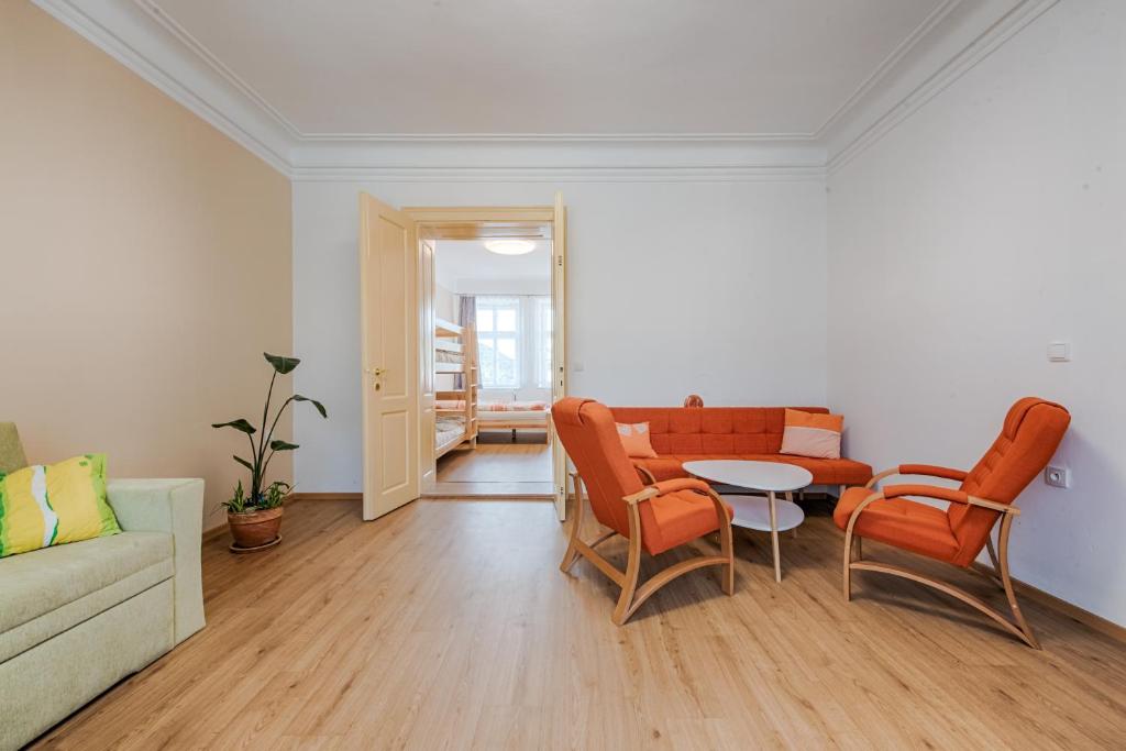 Posezení v ubytování Apartmány Pod starou věží
