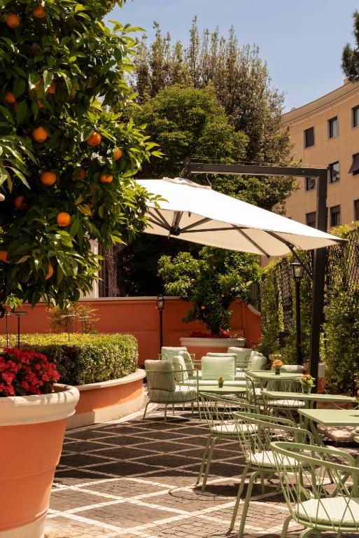 Zahrada ubytování Hotel Degli Aranci