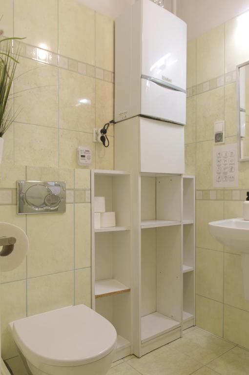 Kúpeľňa v ubytovaní Unique apartments Krasinskiego street