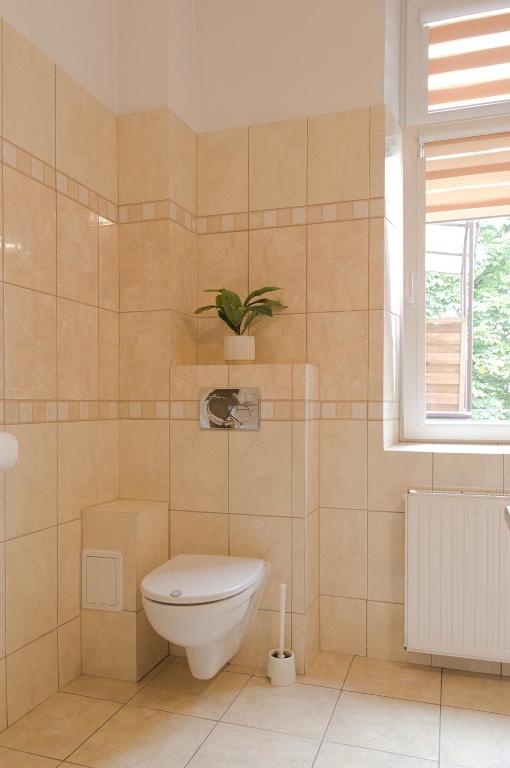 Kúpeľňa v ubytovaní Unique apartments Krasinskiego street