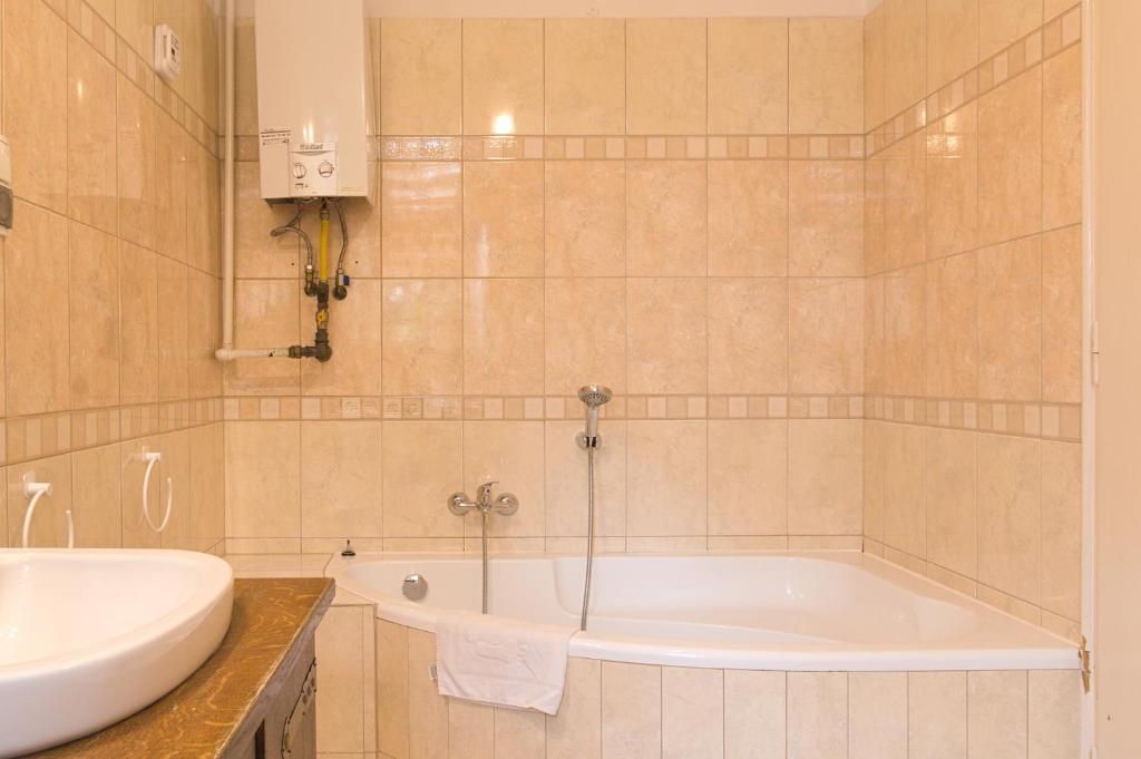 Kúpeľňa v ubytovaní Unique apartments Krasinskiego street