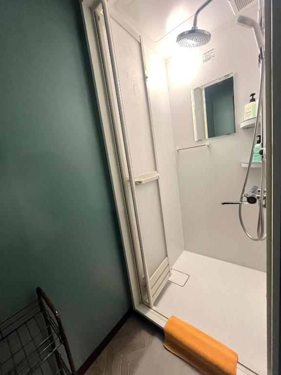 Koupelna v ubytování Wasabi Mita Hotel