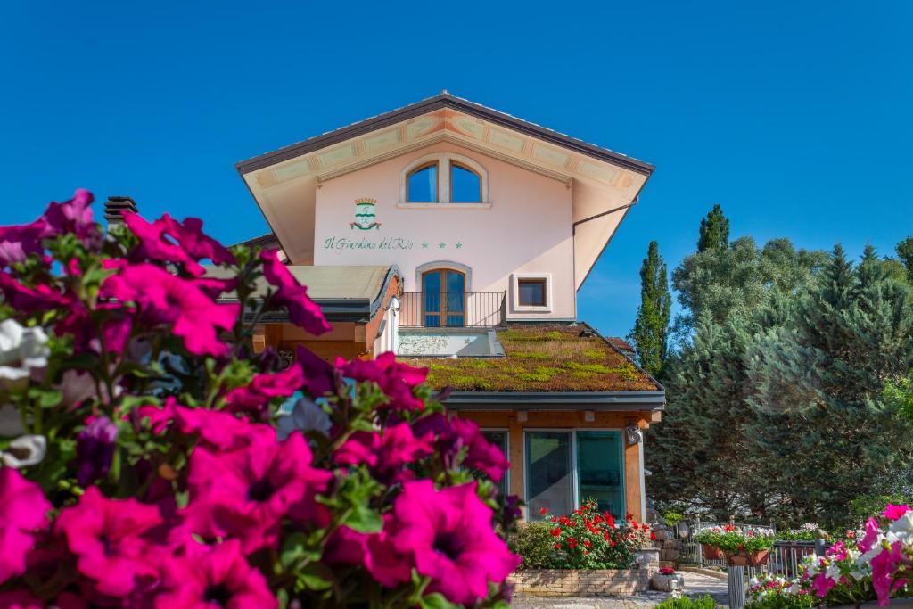 Zahrada ubytování Albergo Il Giardino del Rio