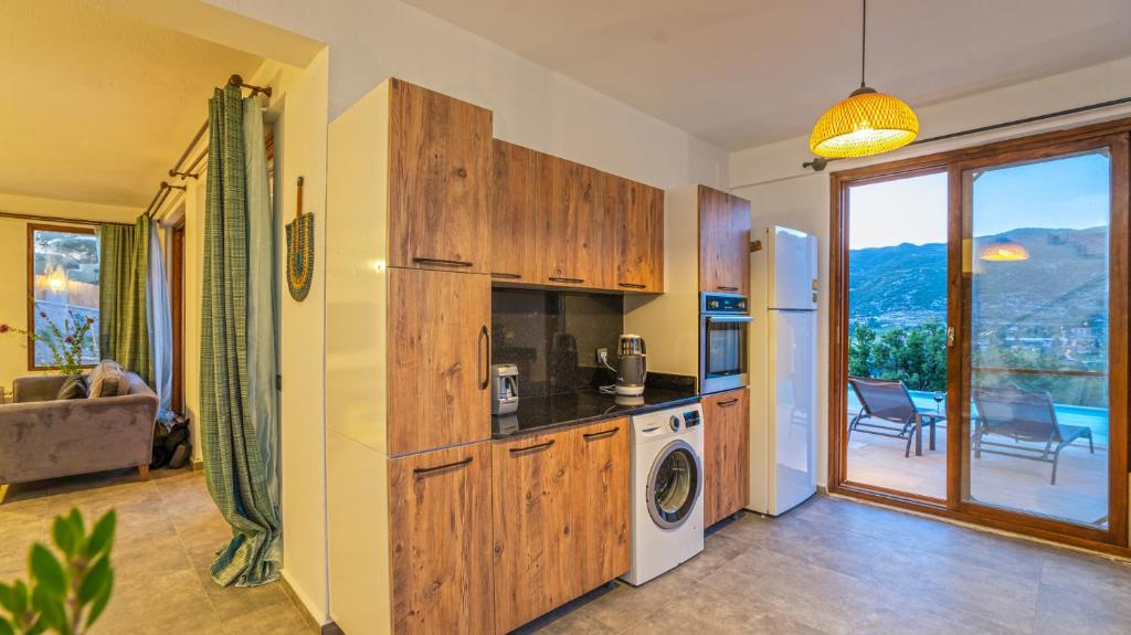 Kuchyň nebo kuchyňský kout v ubytování Casa Luna