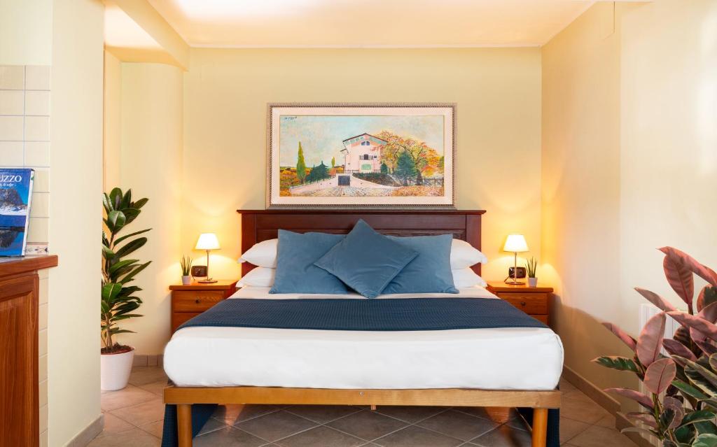 Posezení v ubytování Albergo Il Giardino del Rio