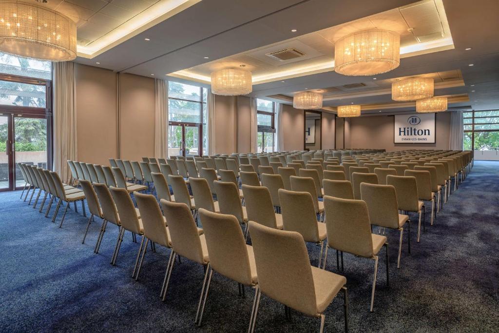 Konferenční prostory v ubytování Hilton Evian Les Bains