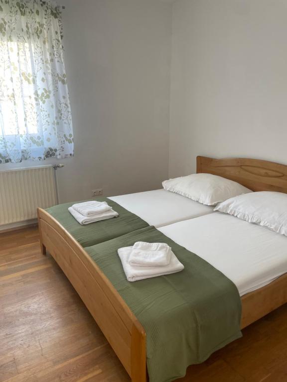 Postel nebo postele na pokoji v ubytování Ferienwohnung Apartment Castello
