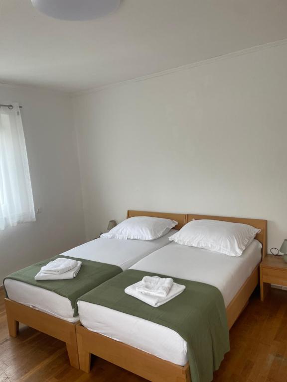 Postel nebo postele na pokoji v ubytování Ferienwohnung Apartment Castello