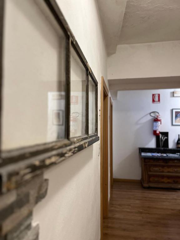 TV a/nebo společenská místnost v ubytování Gasthof Sterzingerhof
