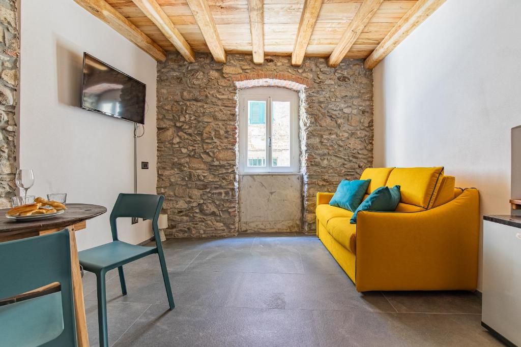 TV a/nebo společenská místnost v ubytování Pasini Luxury room,cozy winemakers retreat