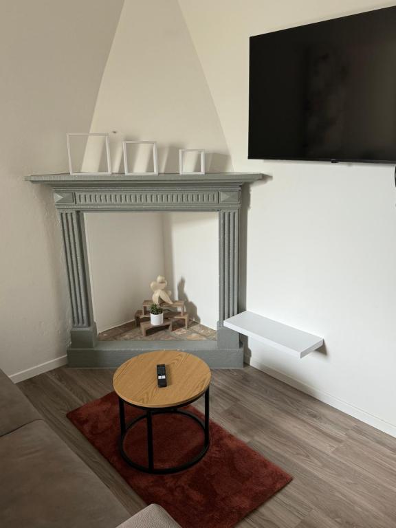 TV a/nebo společenská místnost v ubytování Smart Living Swiss