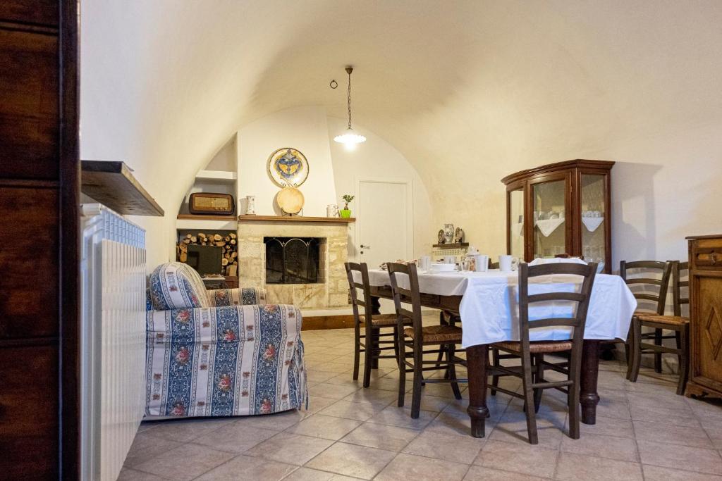 Posedenie v ubytovaní Casa Senatore