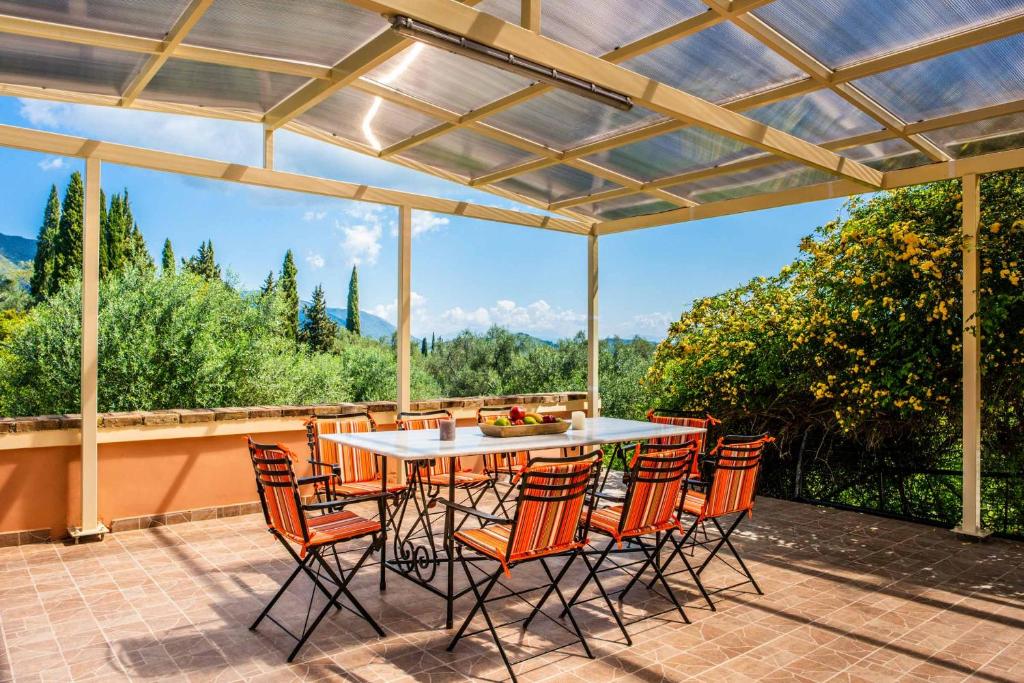 Balkón alebo terasa v ubytovaní Villa Secret Paradise