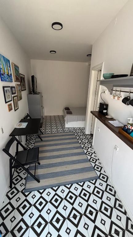 Kuchyň nebo kuchyňský kout v ubytování Apartment Ana