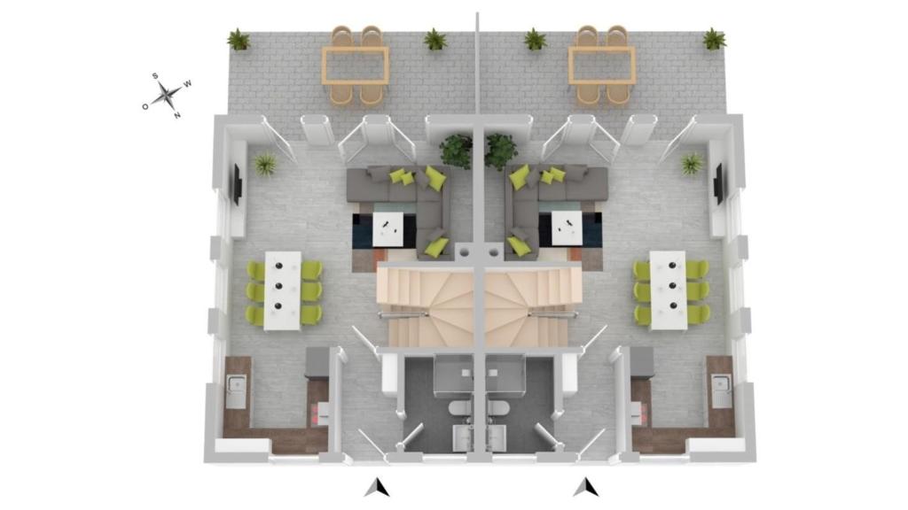 Půdorys ubytování Haus Katharina links